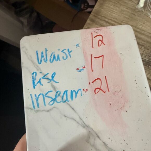 Free People Women’s XS Red Patterned Pull on Pants Stretchy - Picture 4 of 4